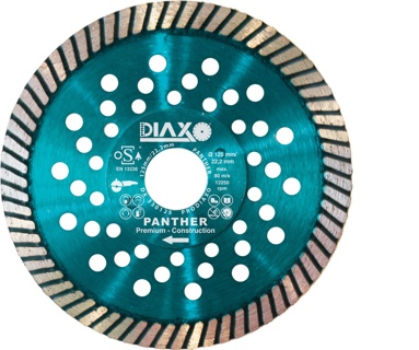 PANTHER - 125 X 22,2 MM -  PREMIUM GRANITE / CONSTRUCTION